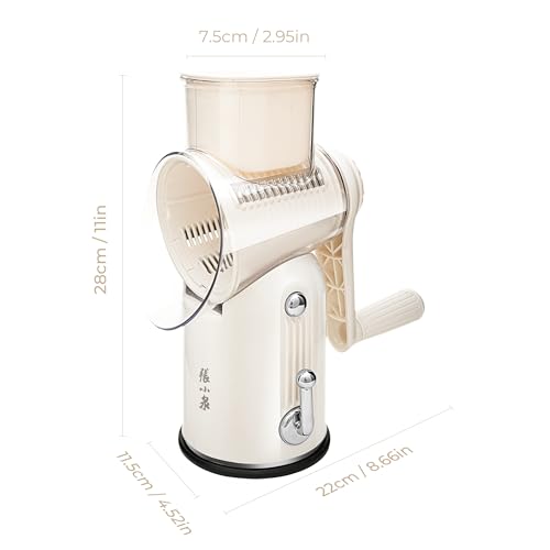 5 in 1 Rotary Cheese Grater