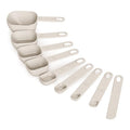 9 Pc Nested Measuring Cup & Spoon Set (Oatmilk)