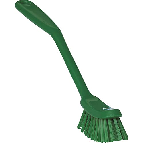 Fine Dish Brush (1 Count (Pack of 1) / Green)