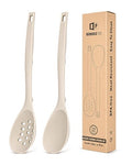 Pack of 2 Silicone Cooking Spoons (Khaki)