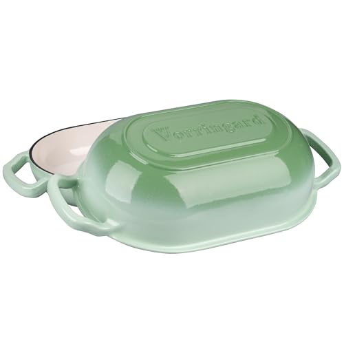 Enameled Cast Iron Sourdough Bread Oven (7 QT / Green)