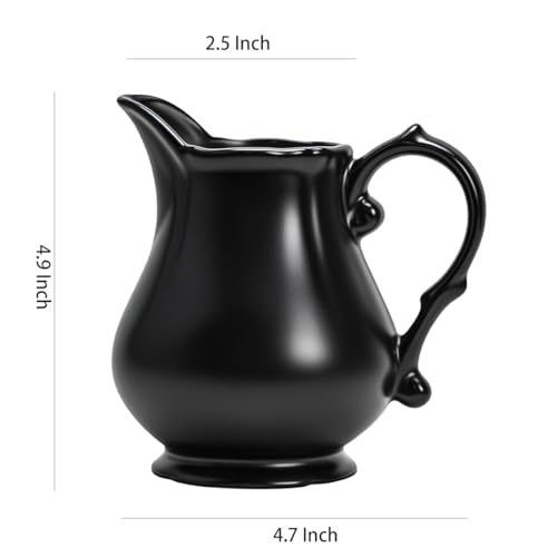Retro Ceramic Creamer with Handle