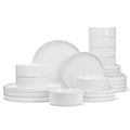 Nebula Plates and Bowls (White / Service for 8 (Standard Dinner Set))