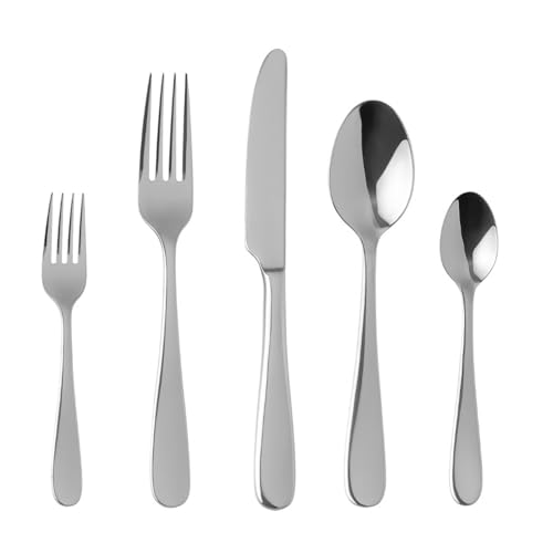 Silverware Set for 6 (Polished Silver / 30 - Piece)