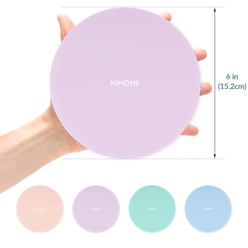 Silicone Jar Opener Gripper Pads (Round Shape / Macaron Colors-4PCS)