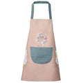 Women Kitchen Apron with Hand Wipe Pockets (Pink)