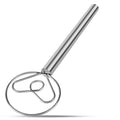 Danish Dough Whisk Stainless Steel for Sourdough Bread Baking (BXG-XX-Whisk-Agttete)