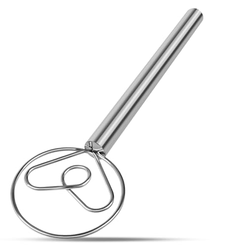 Danish Dough Whisk Stainless Steel for Sourdough Bread Baking (BXG-XX-Whisk-Agttete)