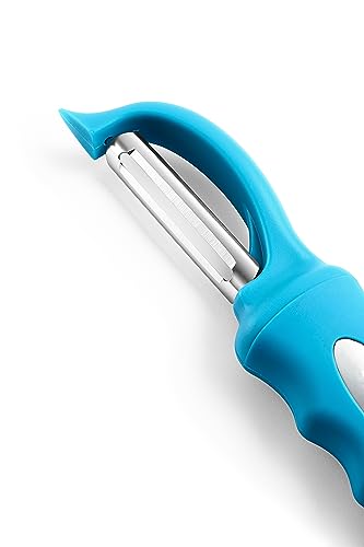 Swivel Vegetable Peeler for Kitchen w (Teal)