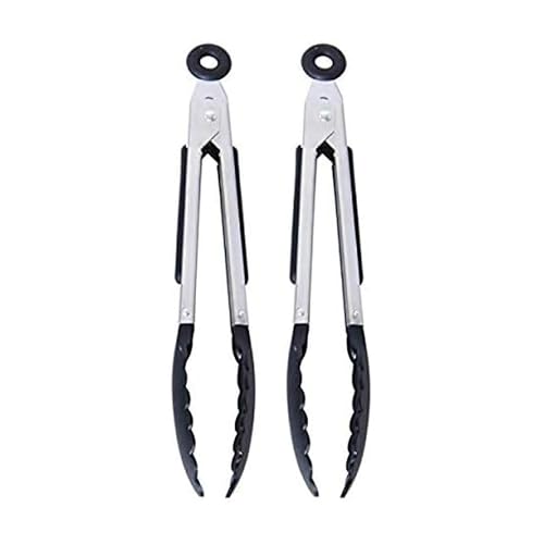 Mini Tongs Set of 2 (Mini Nylon Tipped Tongs)