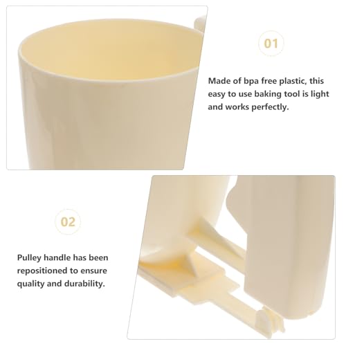 Meatball Maker Dispenser Cup Handheld Meatball Molding Tool 304 Stainless Steel Easy to Use for Home Cooking and Cupcakes