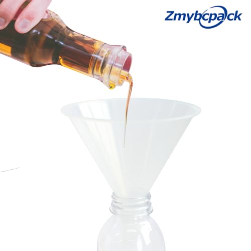 20 Pack Plastic Funnels