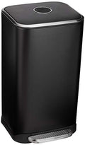 Rectangular Metal Trash Can With Soft