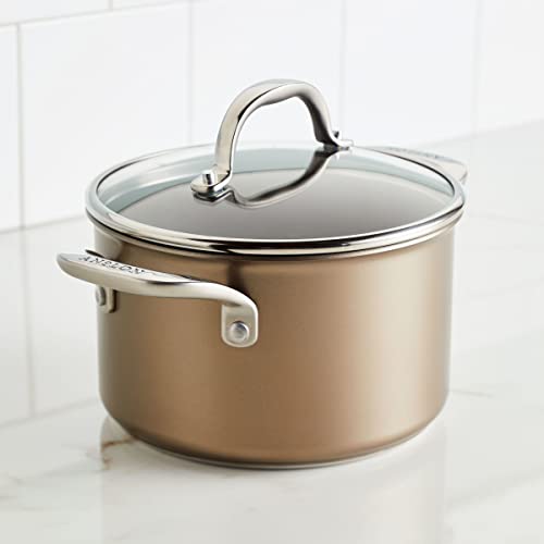 Ascend Hard Anodized Nonstick Saucepan (Saucepan (4 Quart))