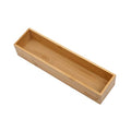 Bamboo Drawer Organizer (Bamboo / 12*3*2.6 inch)