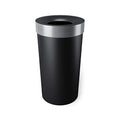 Vento Kitchen Trash Can (Black/Nickel)