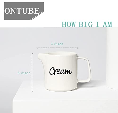 Ceramics Creamer (White)