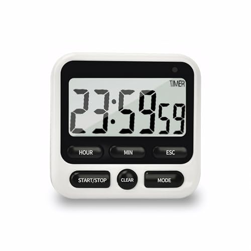 Digital Kitchen Timer 24 Hour with Clock