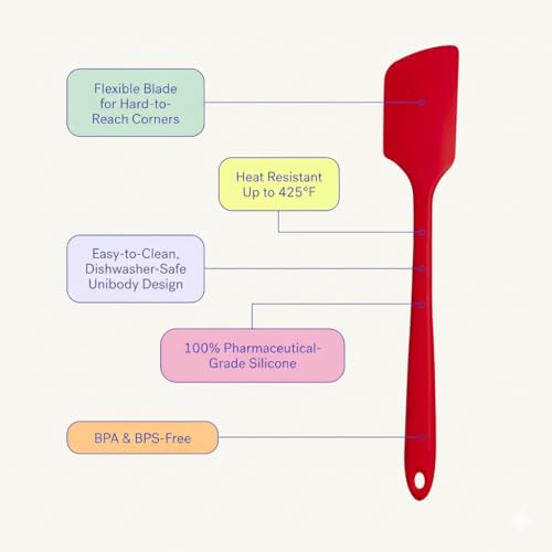 Get It Right Silicone Kitchen Spatula (Slate / Ultimate)