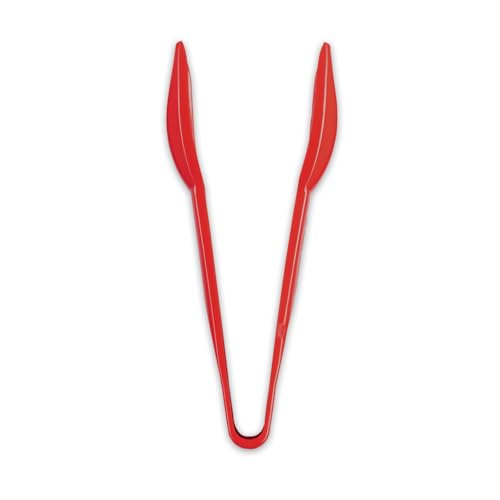 460605 Carly Salad Tong (6" Salad Tong / 1 Pack / Red)