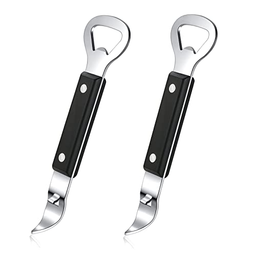 Can Punch Bottle Opener (Black / 2 Pack)