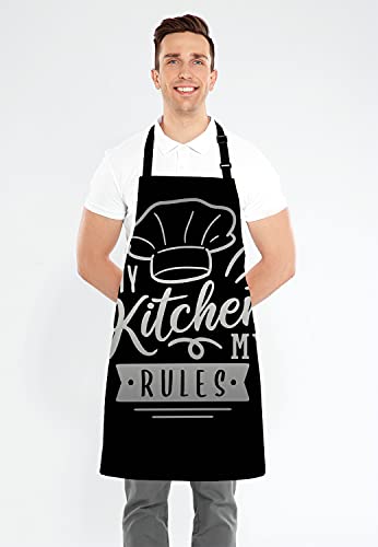 Be Quote about Cooking Kitchen Apron for Men Women (Multi Lf264)