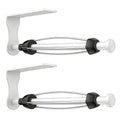Paper Towel Holder Under Cabinet Suitable for Kitchen & Bathroom (White)