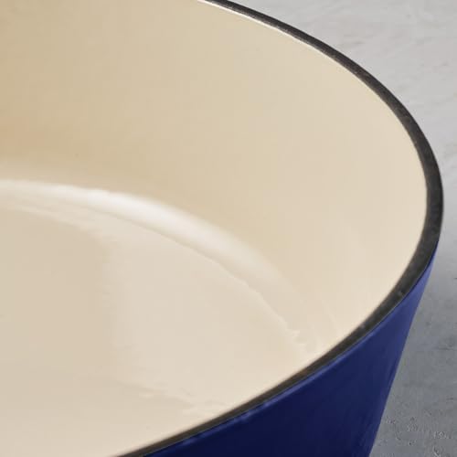 Bestow Enameled Cast Iron 6.5 (Dutch Oven (6.5-qt) / Blue)