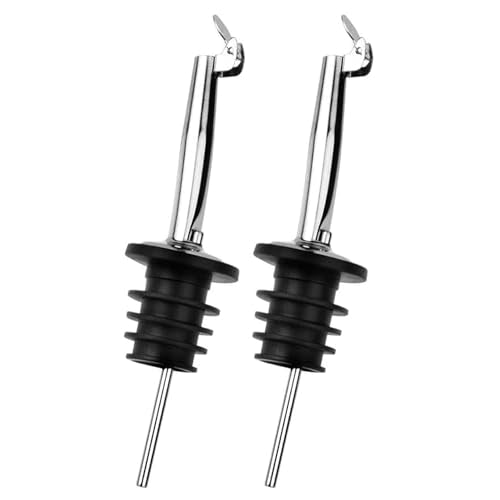 2 Pack Oil Pourers with Flip Top (Pourers - Flip Top-Zidong)