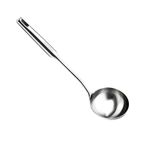 Soup Ladle 304 Stainless Steel Cooking Ladle with Long Handle (Soup Ladle)