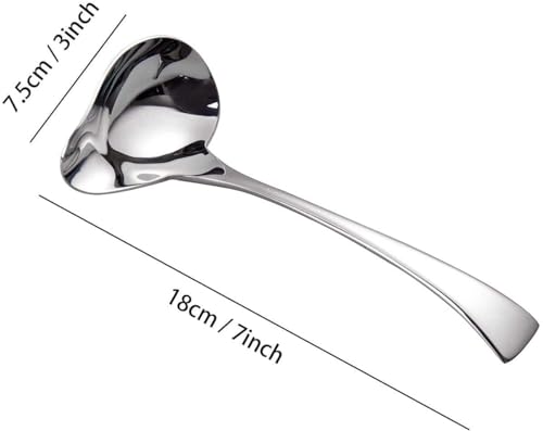 2 Piece Small Ladle Set (1 x Soup Spoon + 1 x Drizzle Spoon)