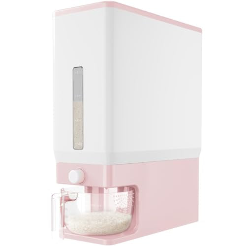 Rice Dispenser 25 Lbs (Pink)