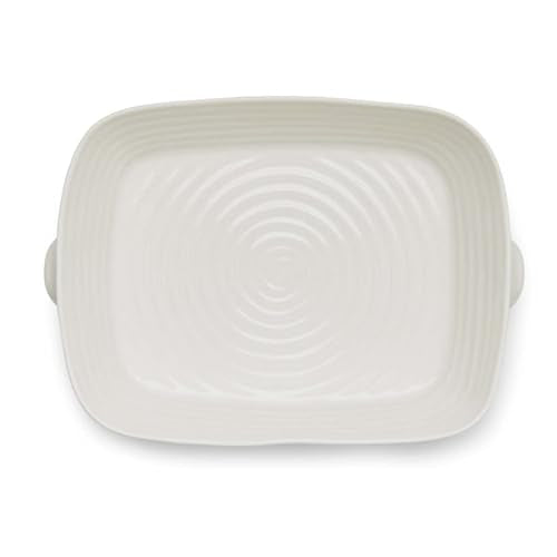 Sophie Conran White Medium Handled Rectangular Roasting Dish (White / Medium)