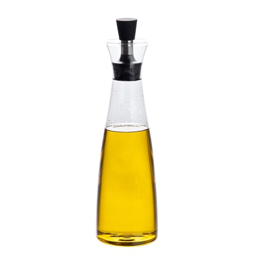 Forma Professional 3 x 3 x 10.5 Inch Glass Oil Drizzler (17 Ounces)