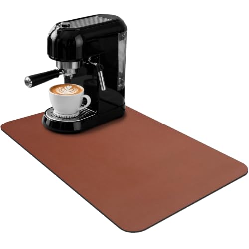 Coffee Mat 32x18 Inch (Light Brown / 32" x 18")