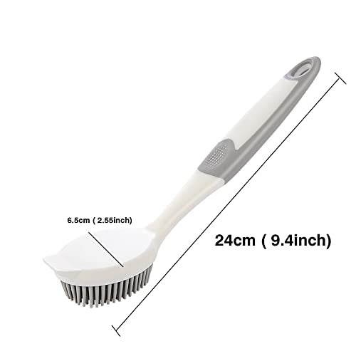 Dish Scrubber (White/Grey)