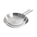 Gourmet Stainless Steel Frying Pan Set (Cookware Set / 2-Piece)