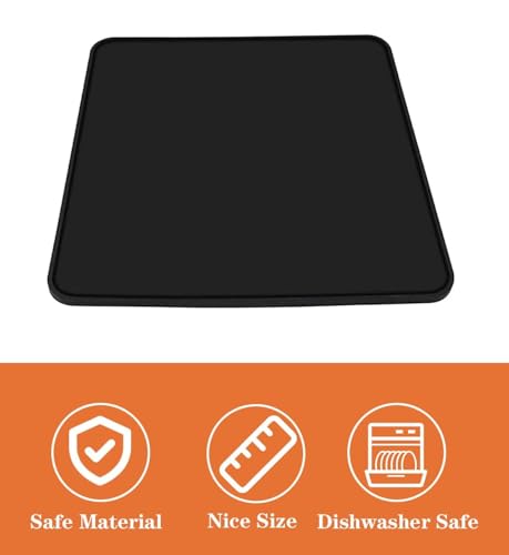 Coffee Tamper Mat for Portafilter (Black)