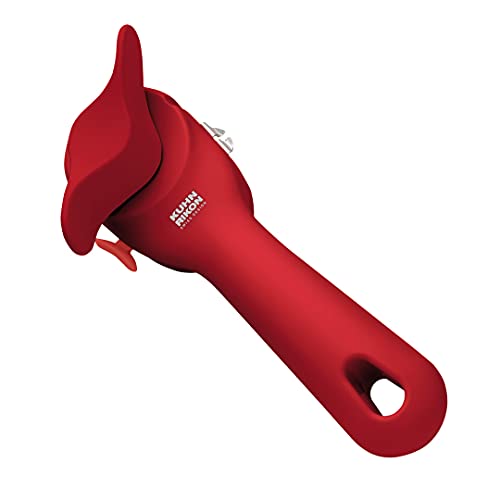 Auto Safety LidLifter Can Opener with Ring (Red / Can Opener)