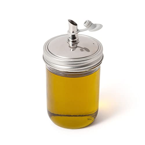 Stainless Steel Oil Cruet Lid (Wide Mouth / Wide Mouth)