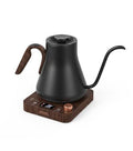 Gooseneck Electric Kettle ±1°F Temp Control (Black Walnut)