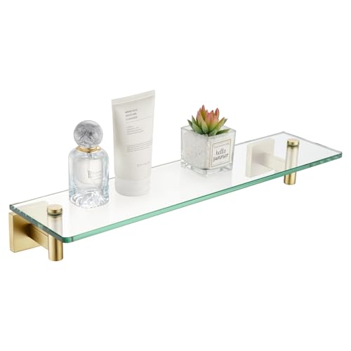 Wall Shelves Floating Shelf 20 (Brushed Gold / 20-Inch)
