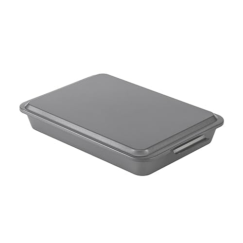 Everyday Baking Pan with Metal Lid Nonstick Warp (Oblong Pan (w/ Metal Lid) / 9 x 13 inches)
