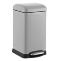 Betty Retro Mini 3.2 Gal Step Trash Can (Fog Gray)