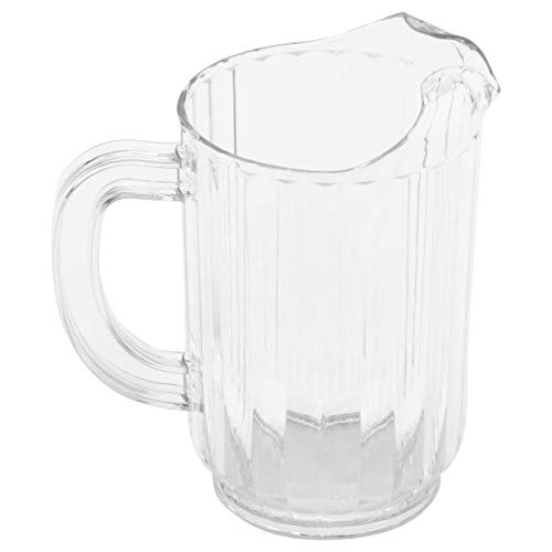 G.E.T. 32 oz Clear Plastic Pitcher with Handle (1 Pitcher / 32 Ounces / Clear)