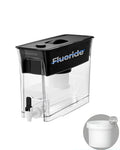 WFD-02L 35-Cup Water Filter Dispenser, Fluoride Reduction, Black (Black)