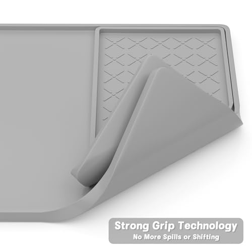 Silicone Coffee Mat (Gray / 24" x 16")