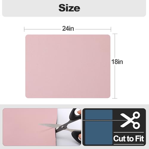 Dish Drying Mat for Kitchen Counter (Pink / 18" x 24")