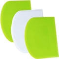Dough Scraper Bench Scraper (15x11cm/5.9x4.3'' / Green+White+Green)