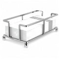 Guest Hand Towel Holder for Bathroom (Chrome)